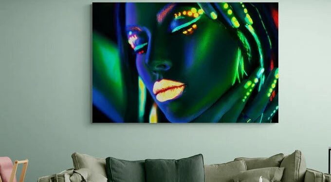 Avantajele tablourilor fluorescente în designul modern de interior